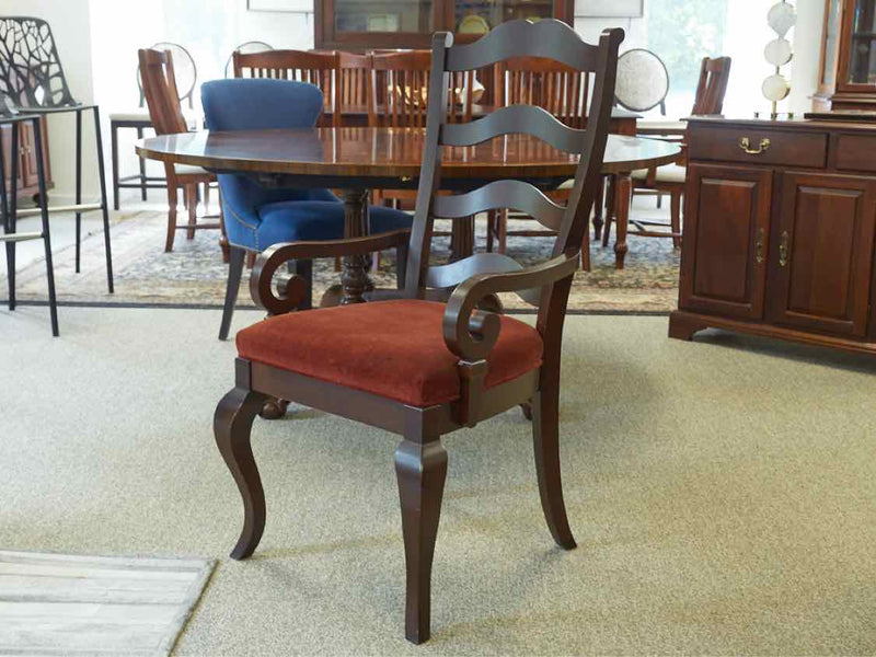 West Brothers Furniture Dining Table & Set of 8 Chairs