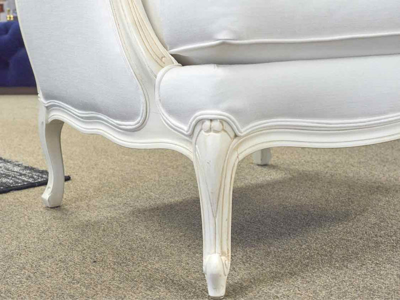 Ethan Allen French Provincial Chair in White