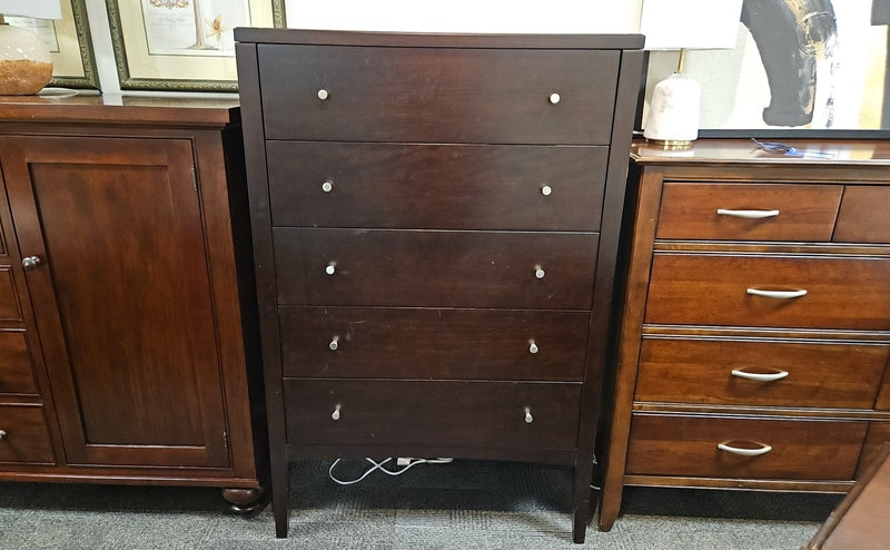 Boston Interiors Tall Chest in Dark Espresso