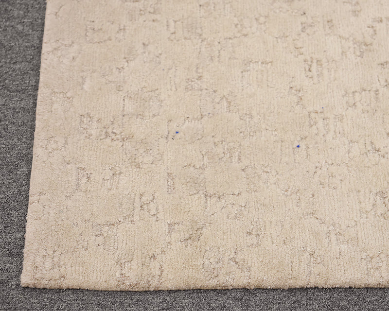 RH Ada Hand-knotted Wool & Silk 6 x 9 Area Rug in Ivory