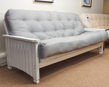 "Charleston" Futon Set - Silver Tweed Q