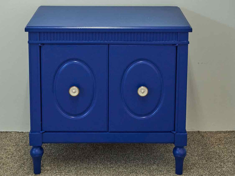 Royal Blue Bedside Chest