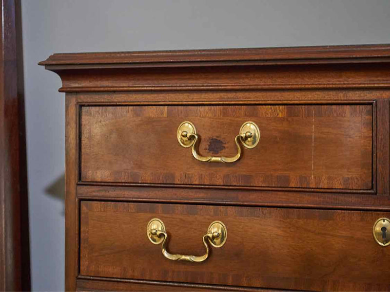 Council Craftsman Inlaid Mahogany Chest