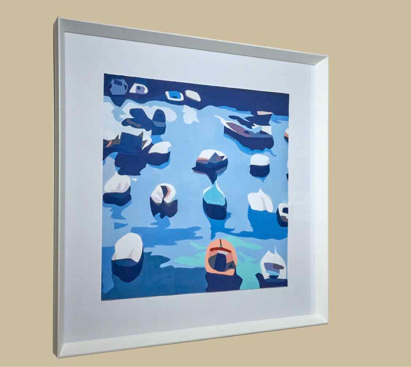 Framed Giclee: 'Boat Party II'