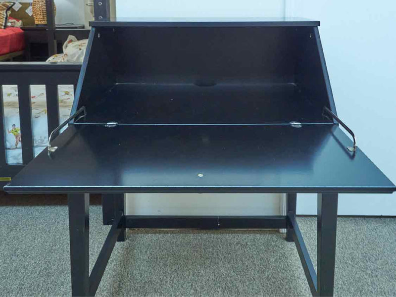 Modern Black Secretary Desk