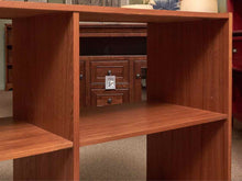 European Oak Open 2 Shelf Bookcase