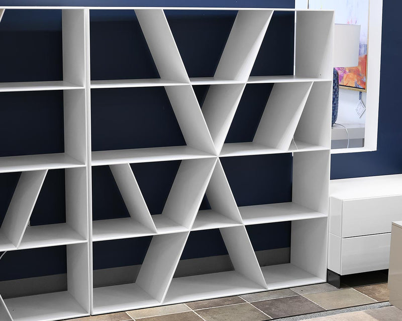 B&B Italia Corian X Bookcase in White