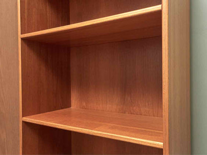 Teak 5 Shelf Bookcase