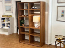 Walnut Open Bookcase