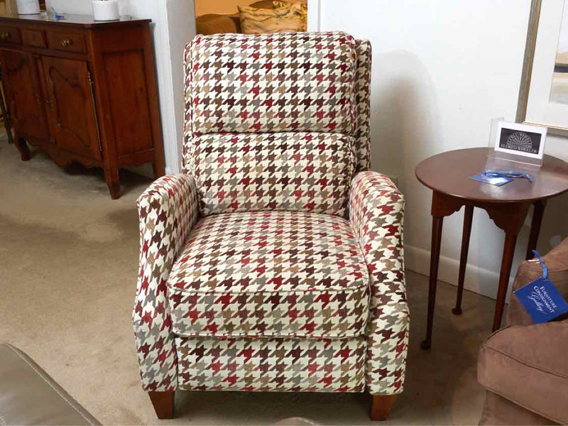 Lane Furniture 'Heritage Home' Electric Recliner In  Houndstooth Upholstery