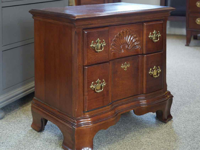 Cherry Blockfront Nightstand