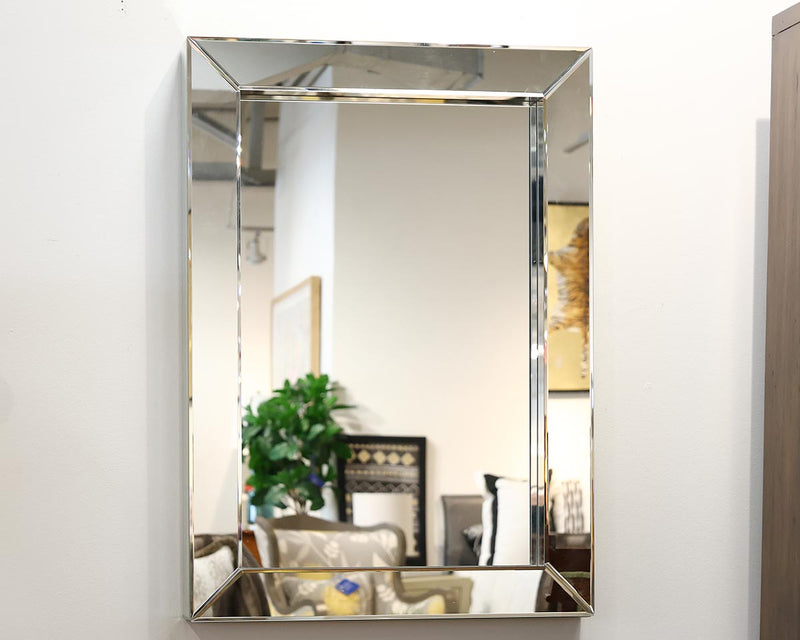 West Elm  Block Style Mirror