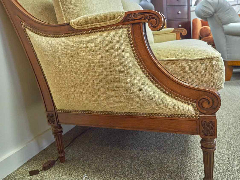 Ethan Allen Neoclassical 'Fairfax' Loveseat