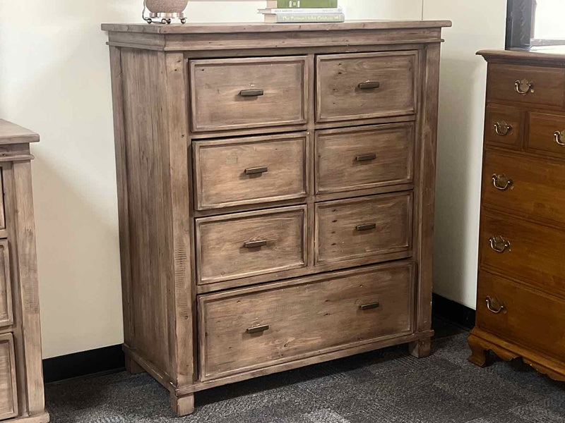 BI Driftwood Tall Dresser