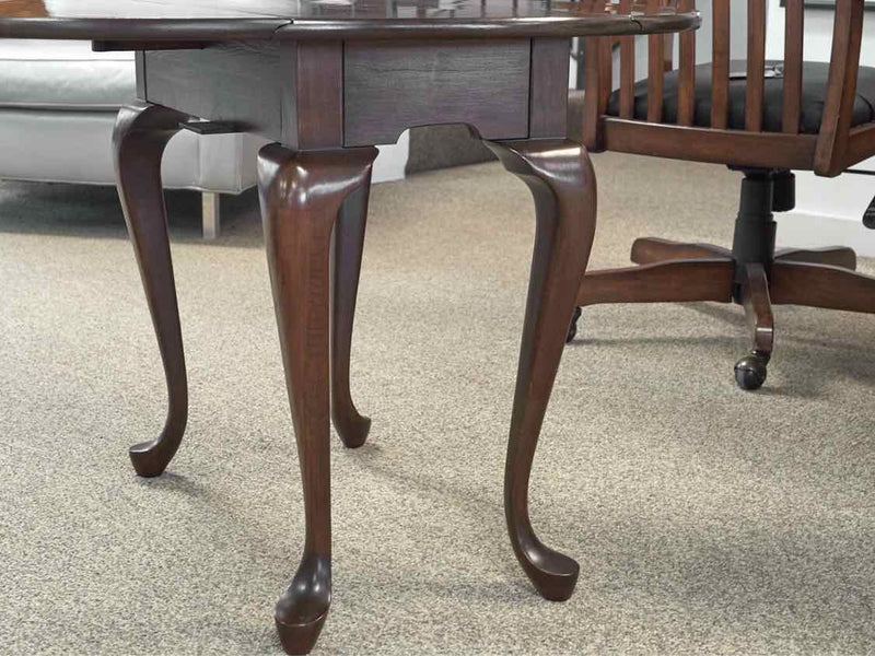 Pennsylvania House Queen Anne Cherry Drop Leaf Side Table