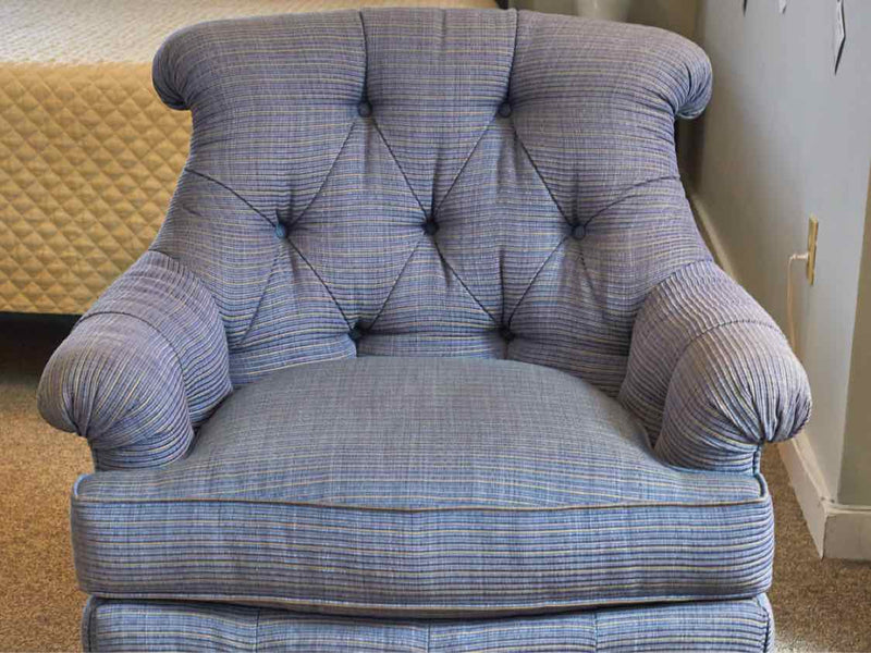 Sherrill Furniture Tufted Swivel Chair