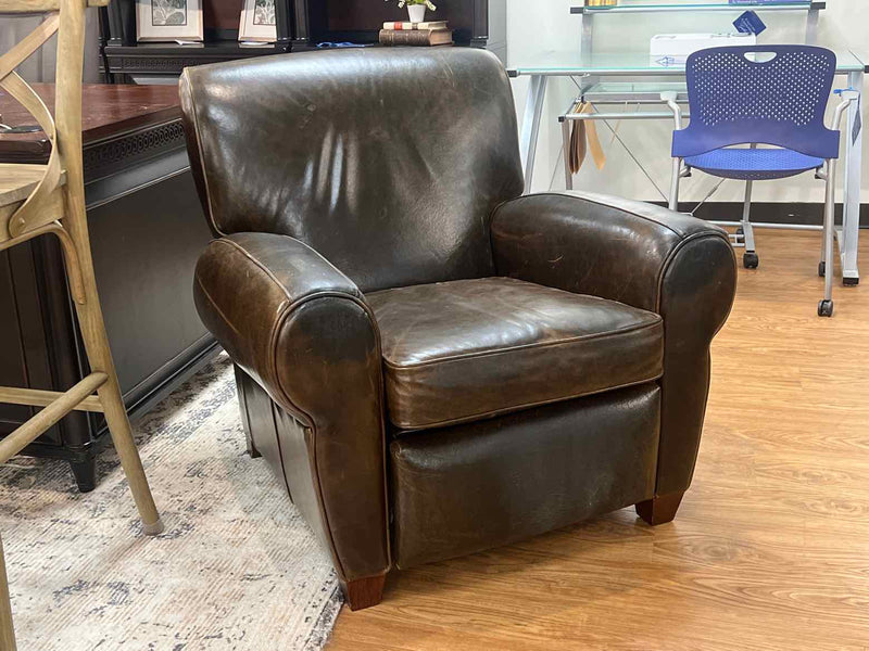 Espresso Leather Recliner