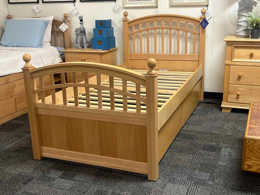 Stanley Young Twin Bed in Oak