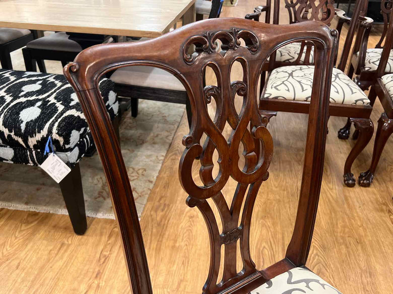 Set of Six Mahogany Chippendale Dining Chairs