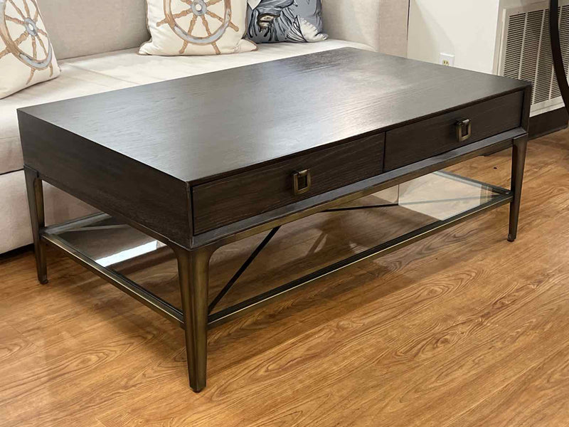 Hekman Espresso Ash Cocktail Table