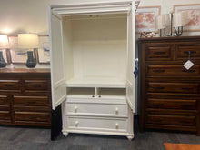 Klaussner White Armoire