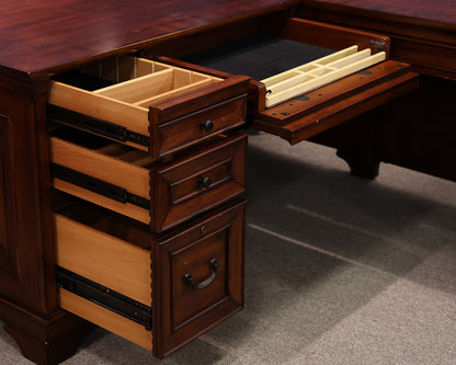 Aspen Home Richmond L-Shaped Executive Desk