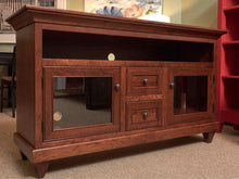 Kloter Farms Custom  Cherry 2 Glass Door 2 Drawers  Media Furniture