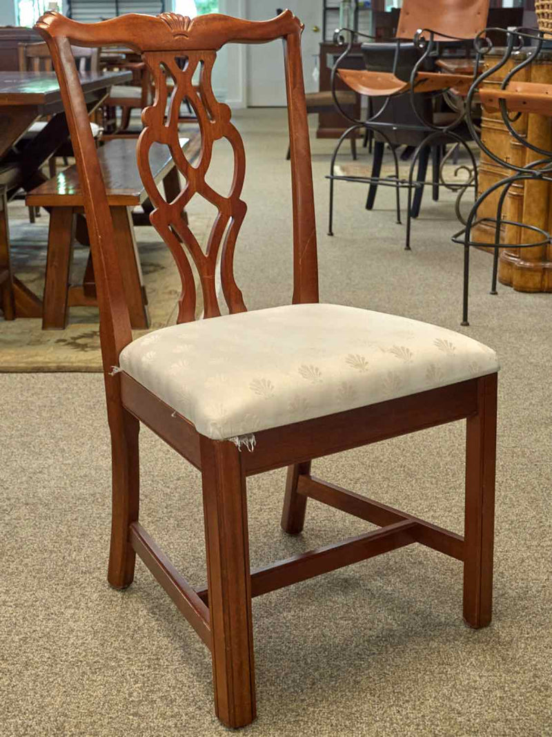 Crescent Furniture Table & Set of 6 Chairs