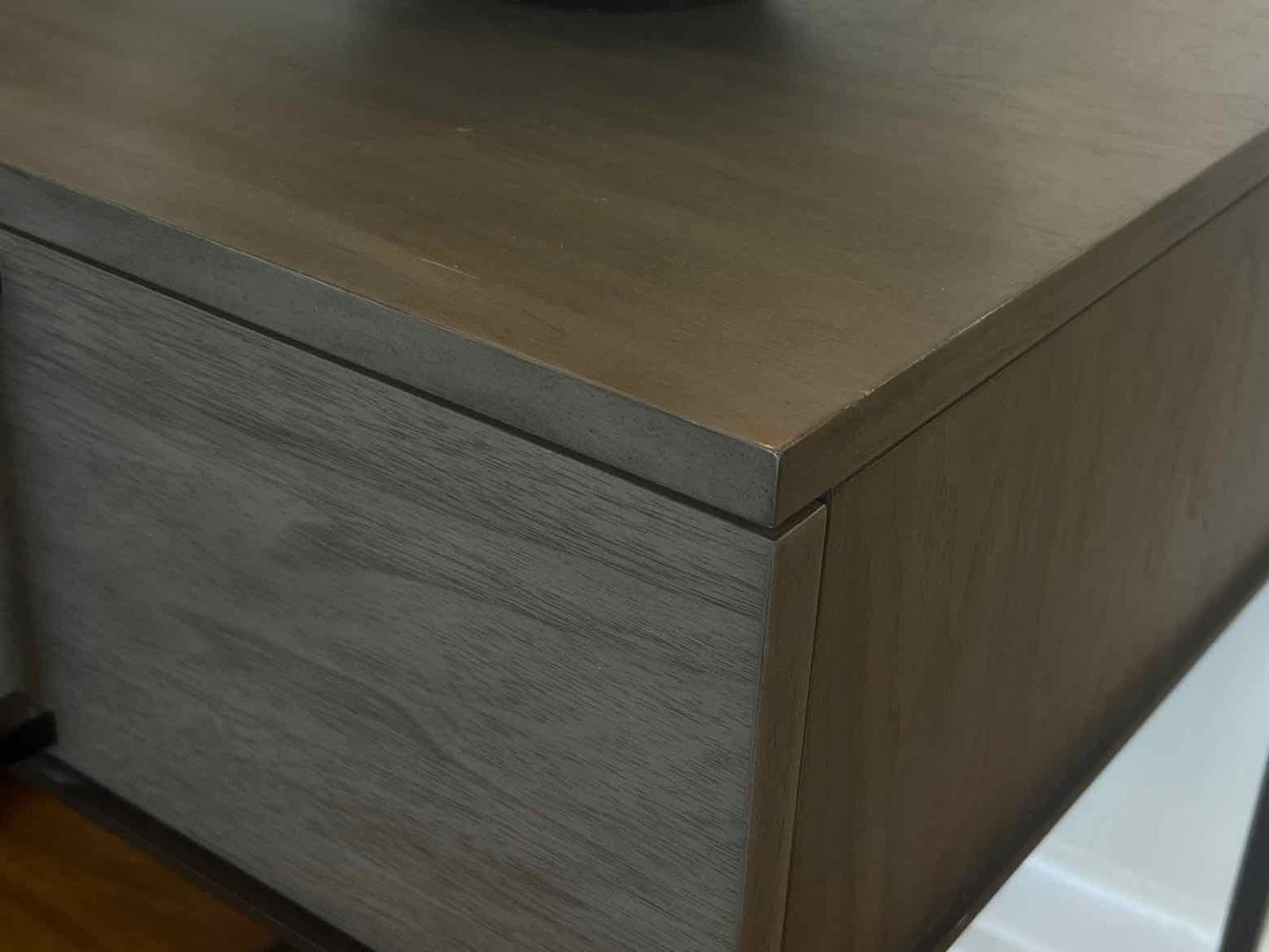 Ethan Allen Grey Wash Nightstand