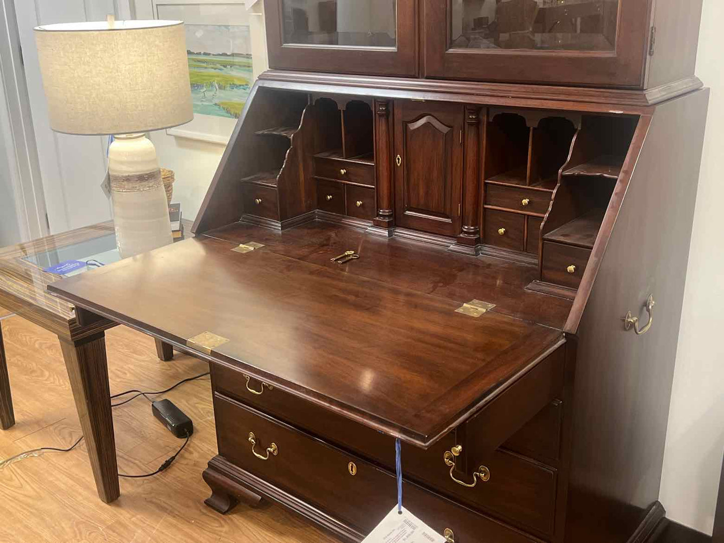 Henkel Harris Secretary Desk w/ Hutch