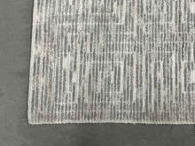 Cream & Taupe Wool Area Rug