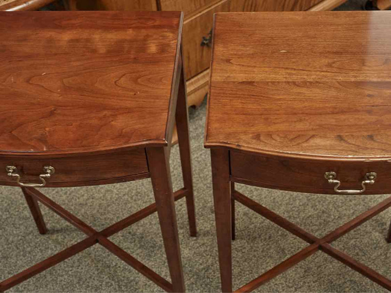 Pair of Madison Square Cherry Nightstands