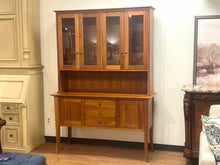 Natural Cherry Shaker Buffet w/ Hutch