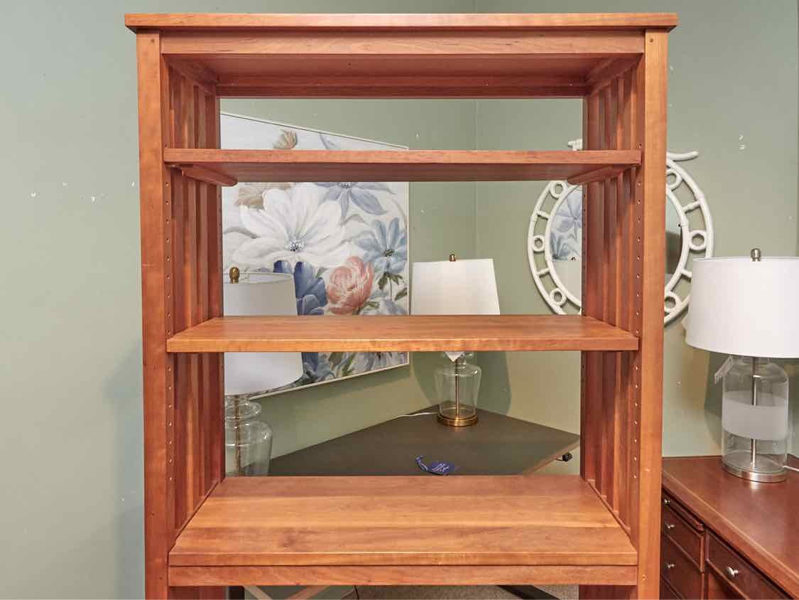 Cherry 5 Shelf Bookcase