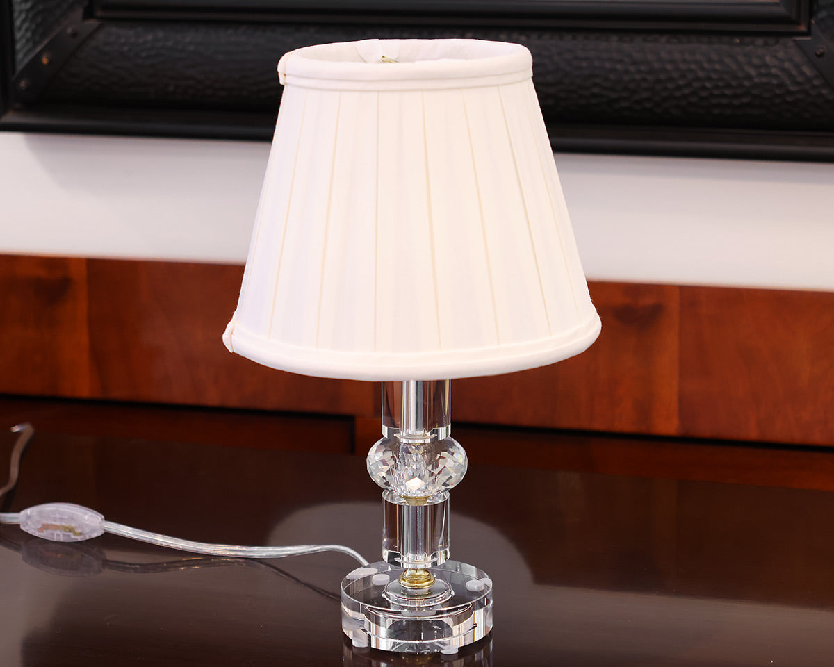 Crystal Mini Powder Room Lamp