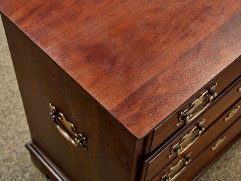 Pennsylvania House Cherry 4 Drawer  Nightstands with Chppendale Brass Handles