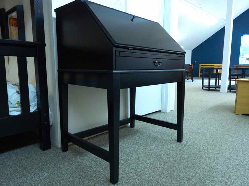 Modern Black Secretary Desk