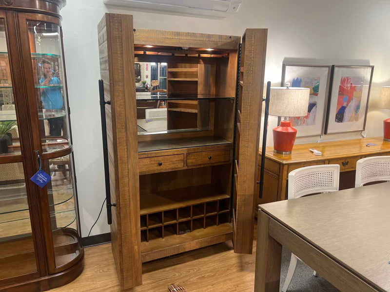 American Heritage Braxton Wine Cabinet