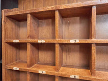 Wooden Hanging  25 Cubby Wall Storage