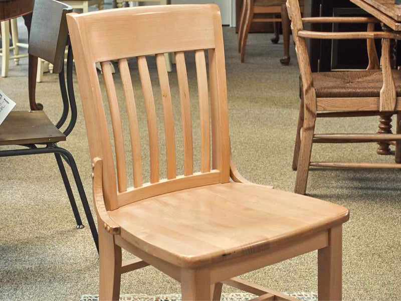 Eastern Butcher Block Maple Table & Set of Four Chairs