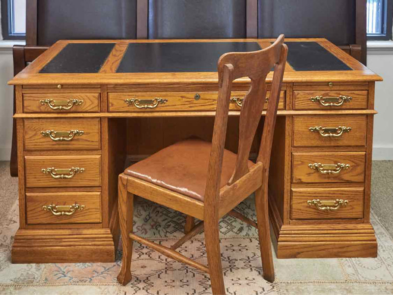 Oak Executive Desk