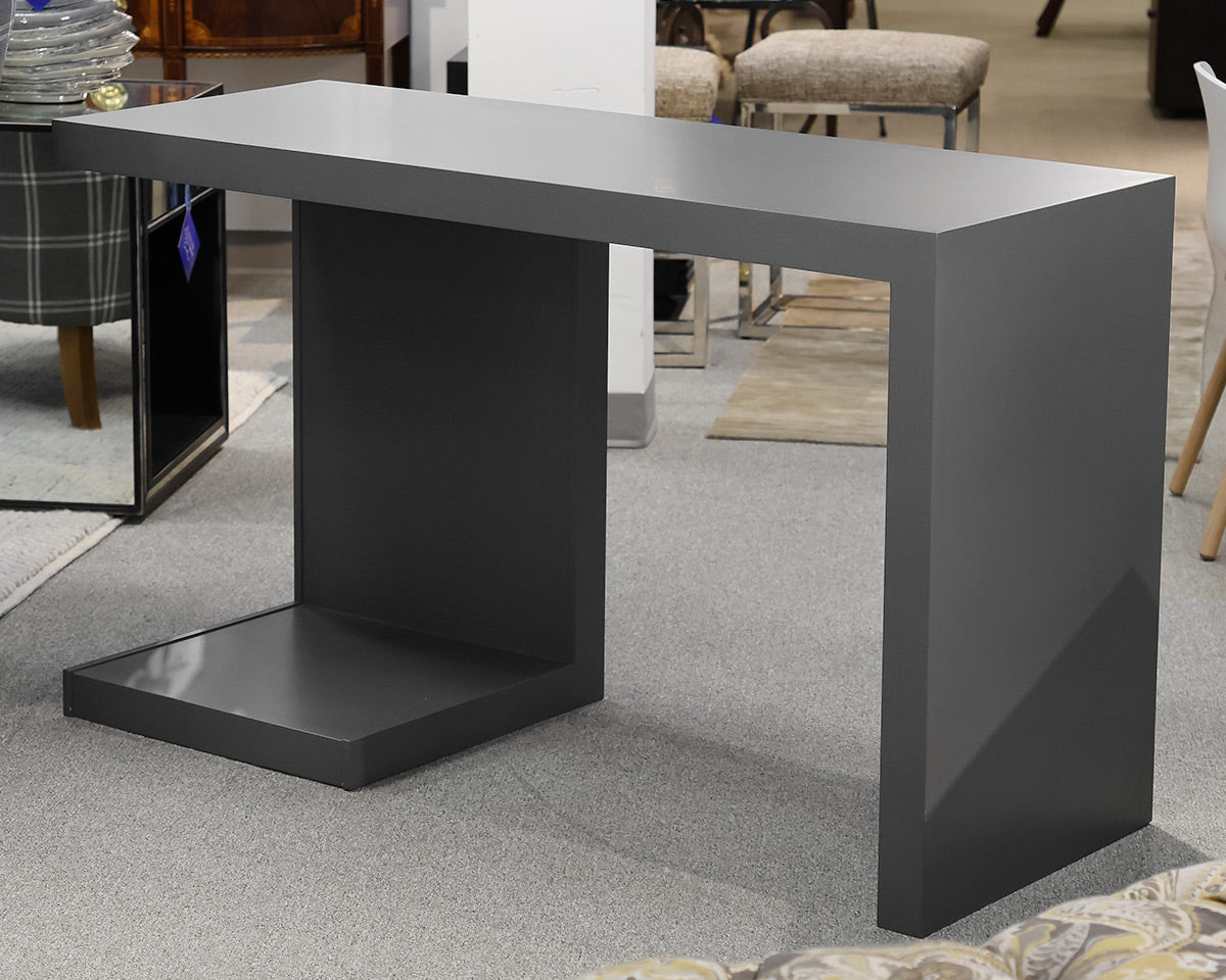 Edward Ferrell + Lewis Mittman Custom Console in Dark Grey