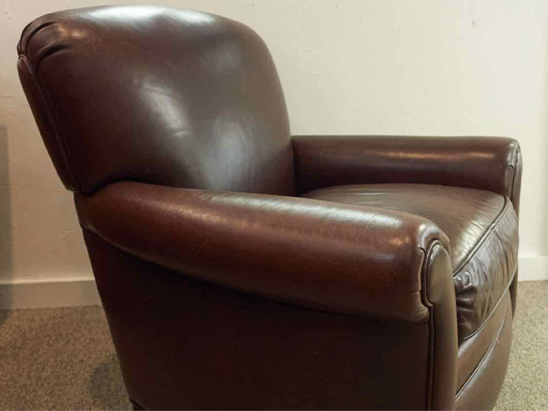 Hancock and Moore Leather Club Chair