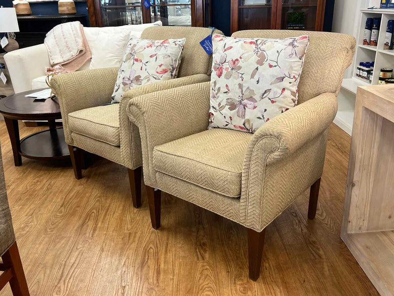 Ethan Allen Pair of Arm Chairs