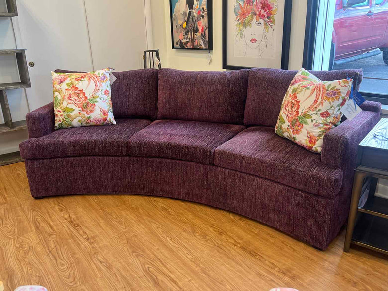 Mulberry Custom Curved Sofa