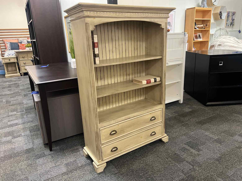 David Lee Beige 'Heritage' Bookcase