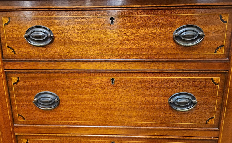 Vintage Mahogany Hepplewhite Style Sideboard