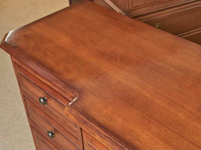 Pennsylvania House Cherry 12 Drawer Dresser with Bronze Metal Handles