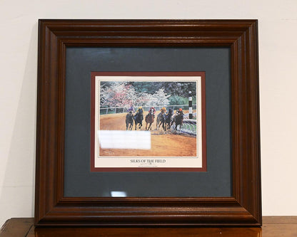 Framed Print:  "Silks of the Field"