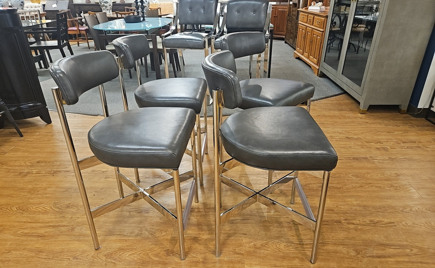 MG+BW Set of 4 'Remy' Counter Stools